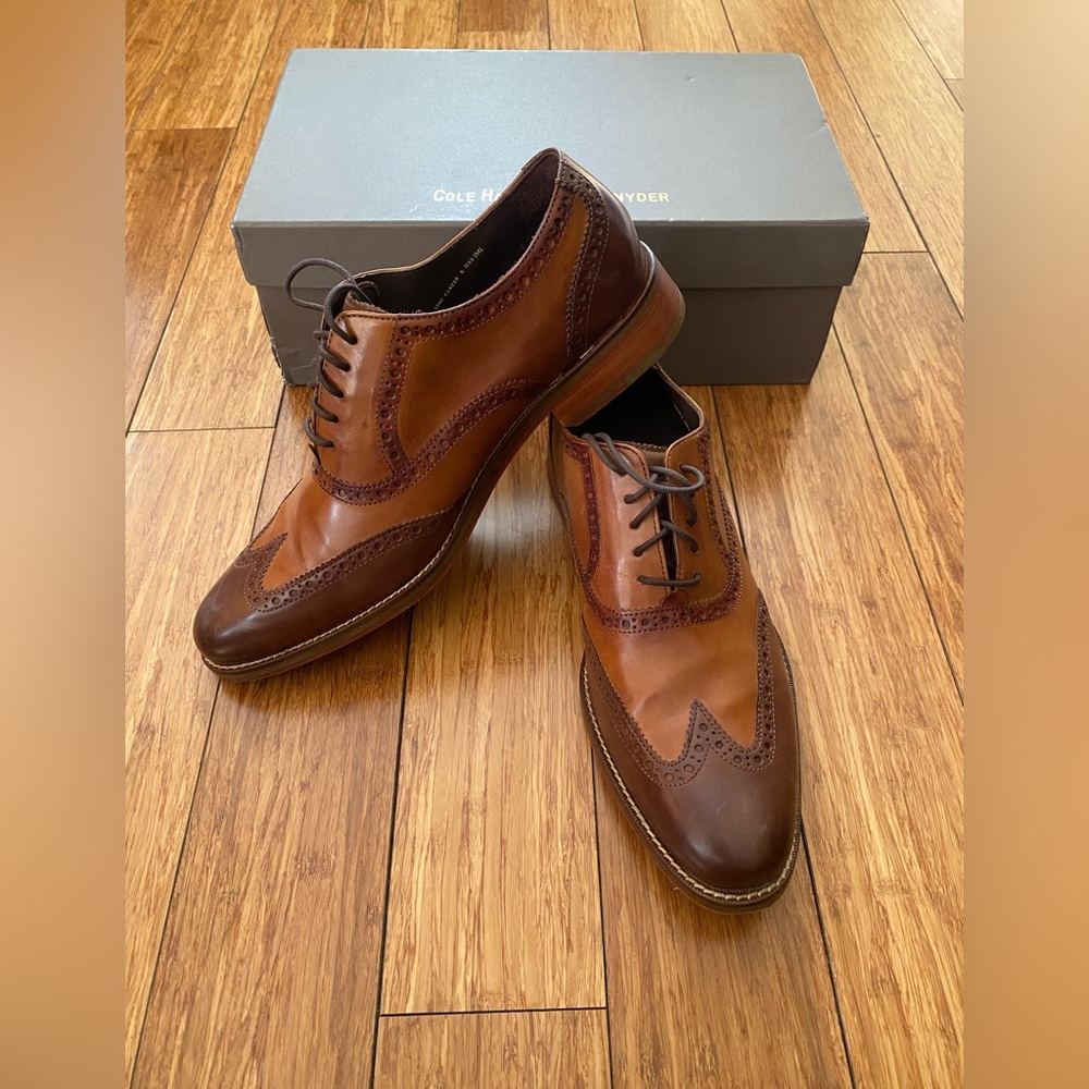 Cole Haan X Todd Snyder “Olmstead Postman” in Cordovan color way.  Wingstips